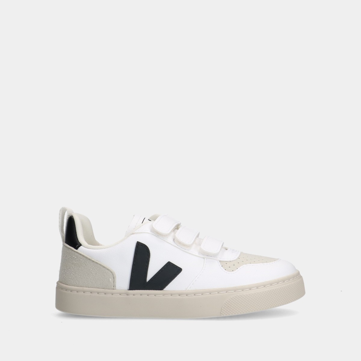VEJA V-10 CWL white black sneakers