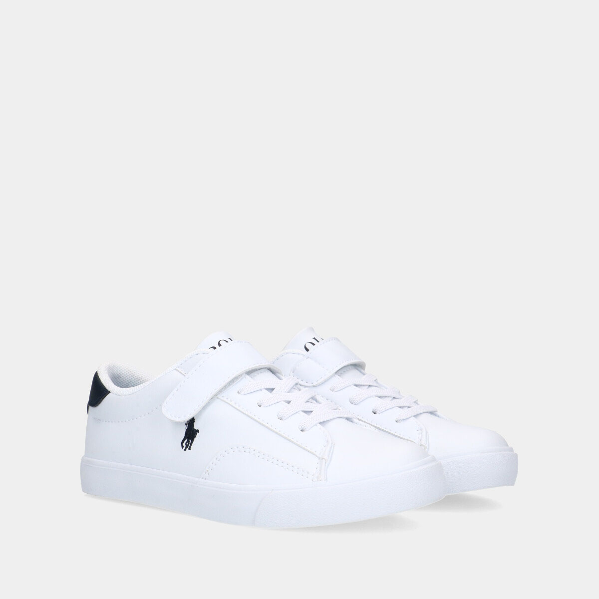 Polo Ralph Lauren Theron V PS White / Navy kleuter sneakers