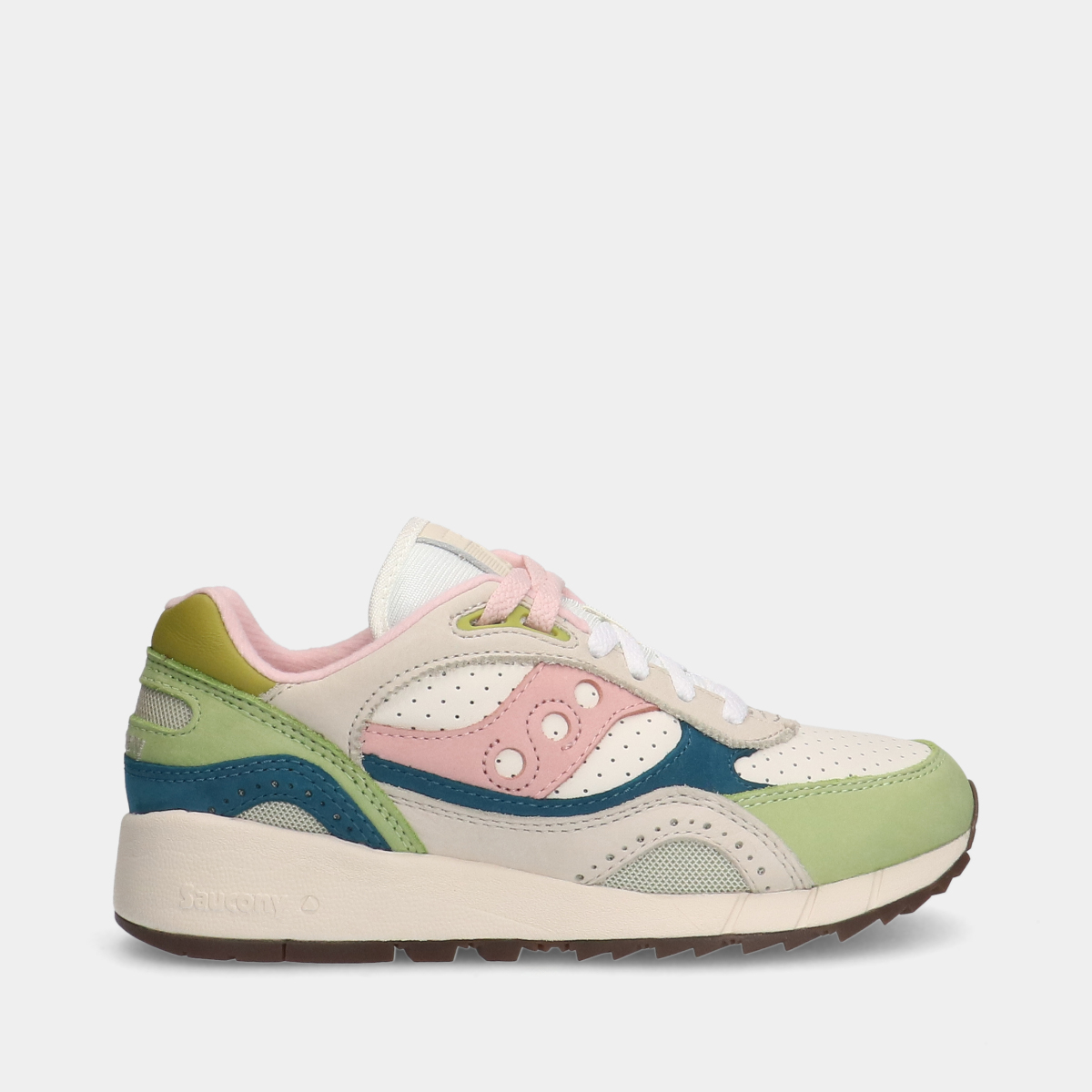 Saucony shadow 6000 green multi sneakers
