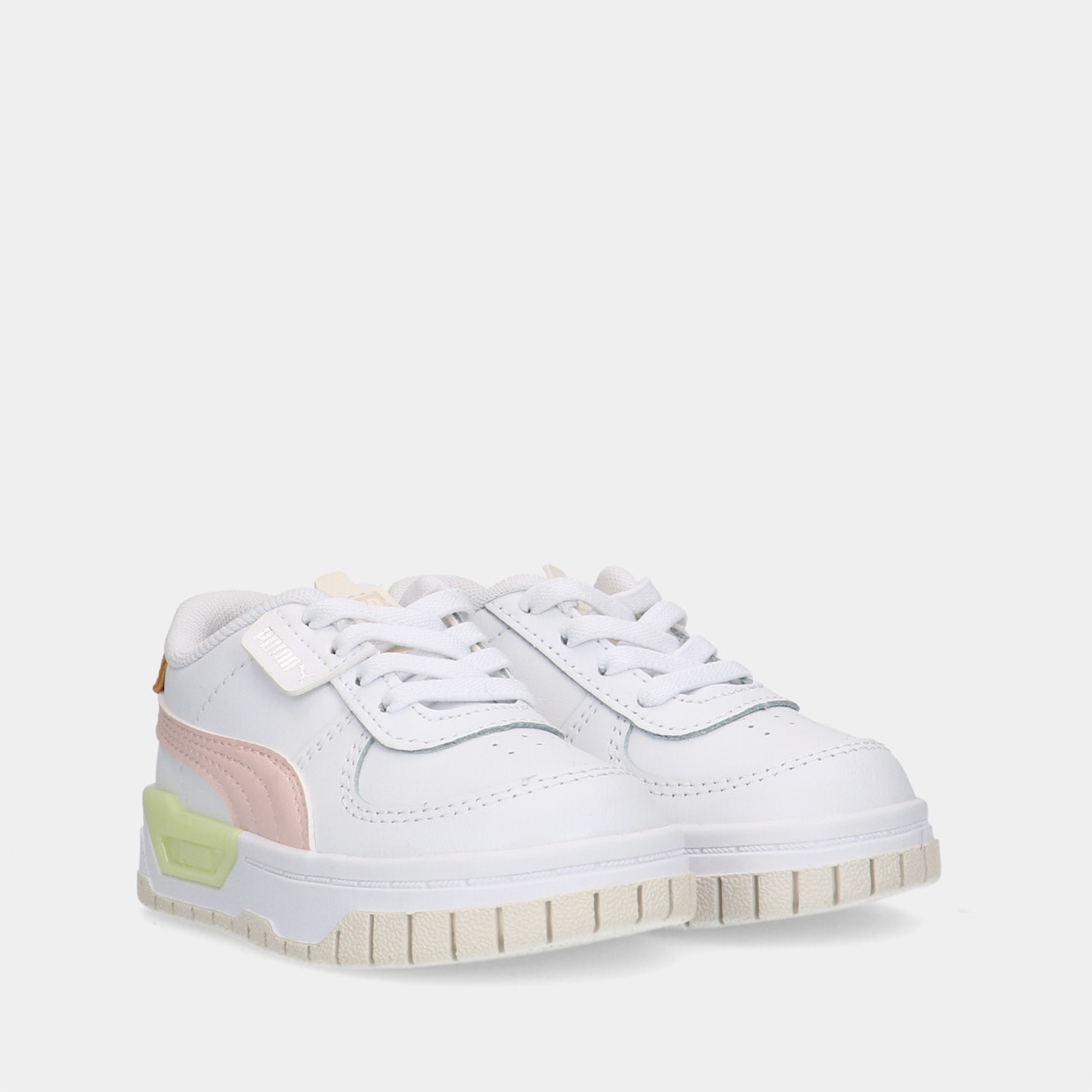 Puma Cali Dream Pastel White/Pink peuter sneakers
