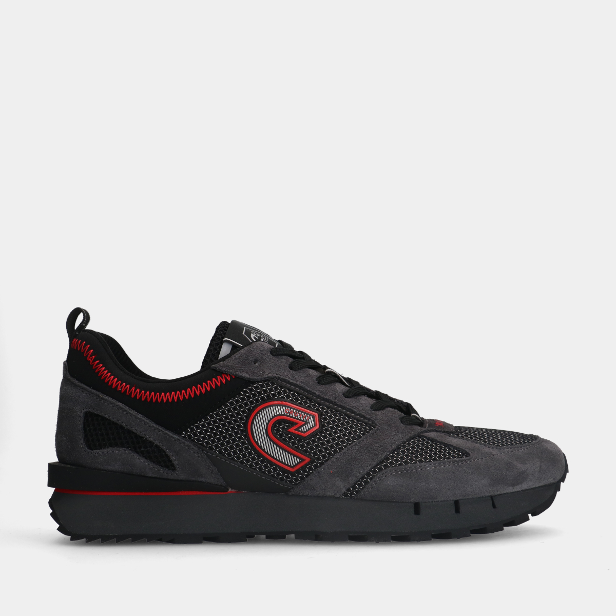 Cruyff Altius Black Red heren sneakers