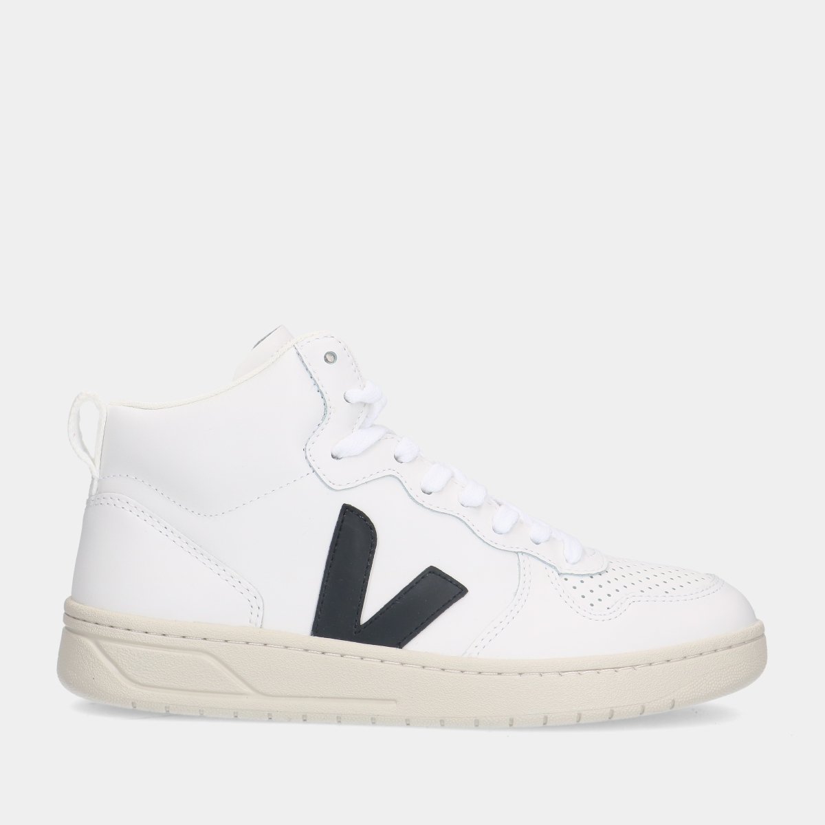 Veja V-15 Leather White/ Black sneakers
