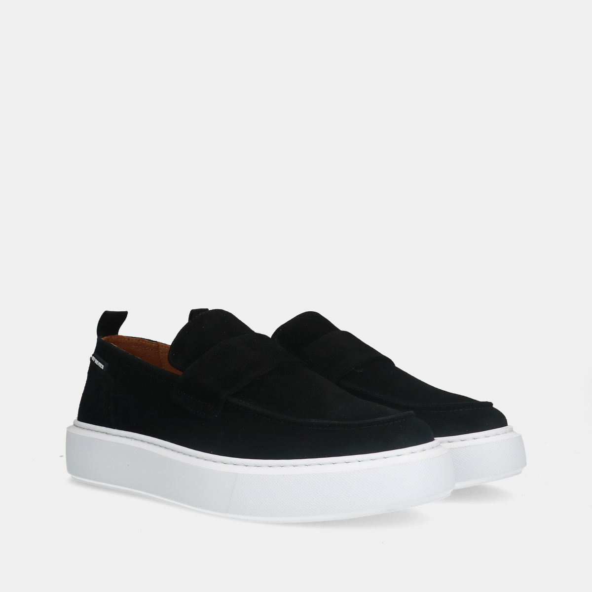 Off The Pitch Black heren loafers