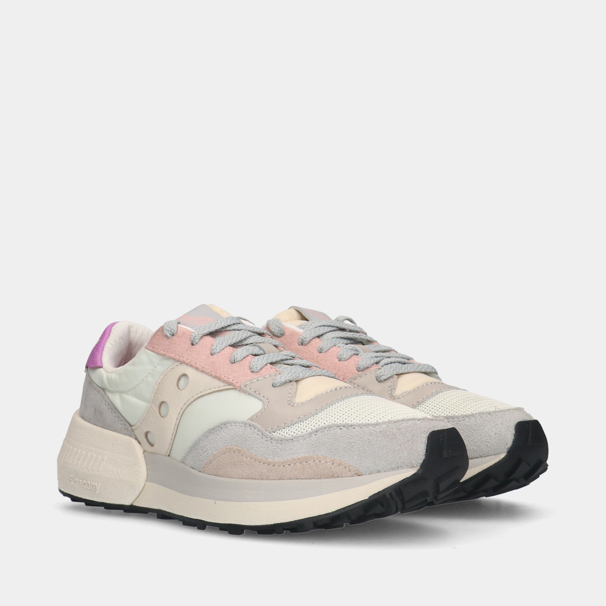 Saucony Jazz Nxt White/Grey/Rose dames sneakers