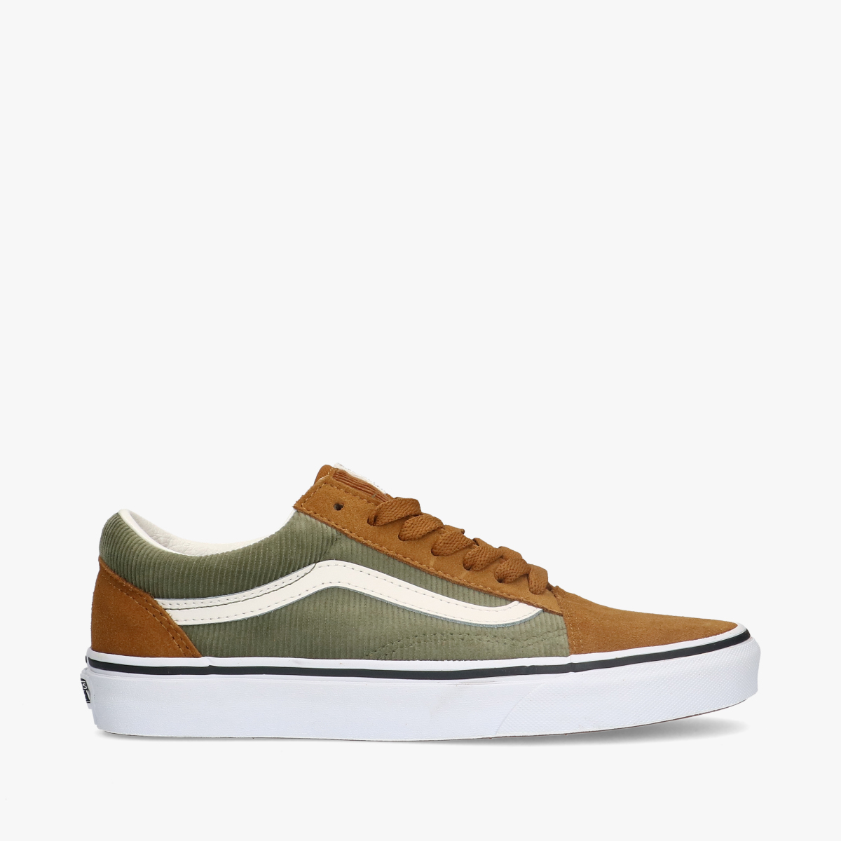 Vans Old Skool Green/ Brown dames sneakers