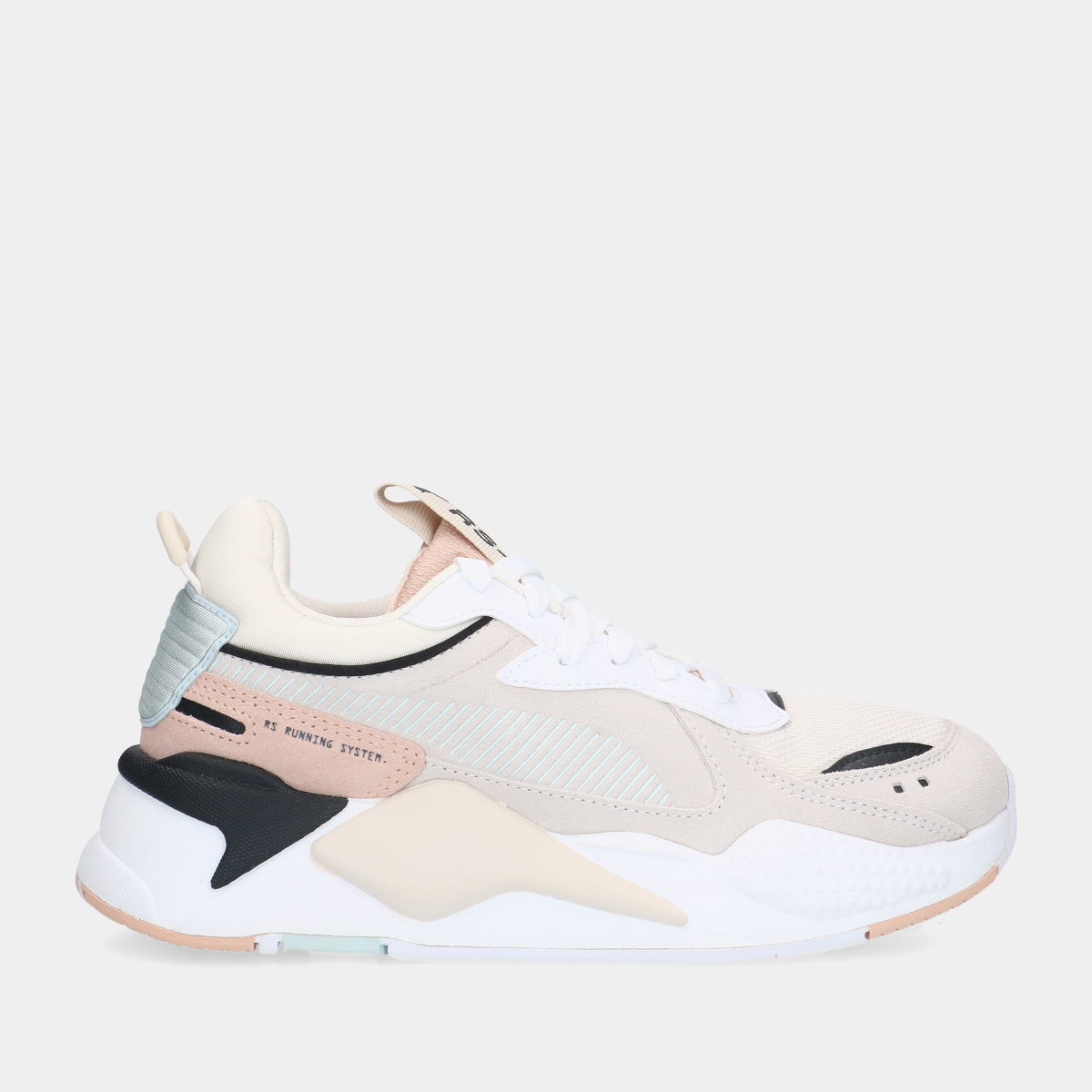 puma rs-x reinvention white/pink dames sneakers