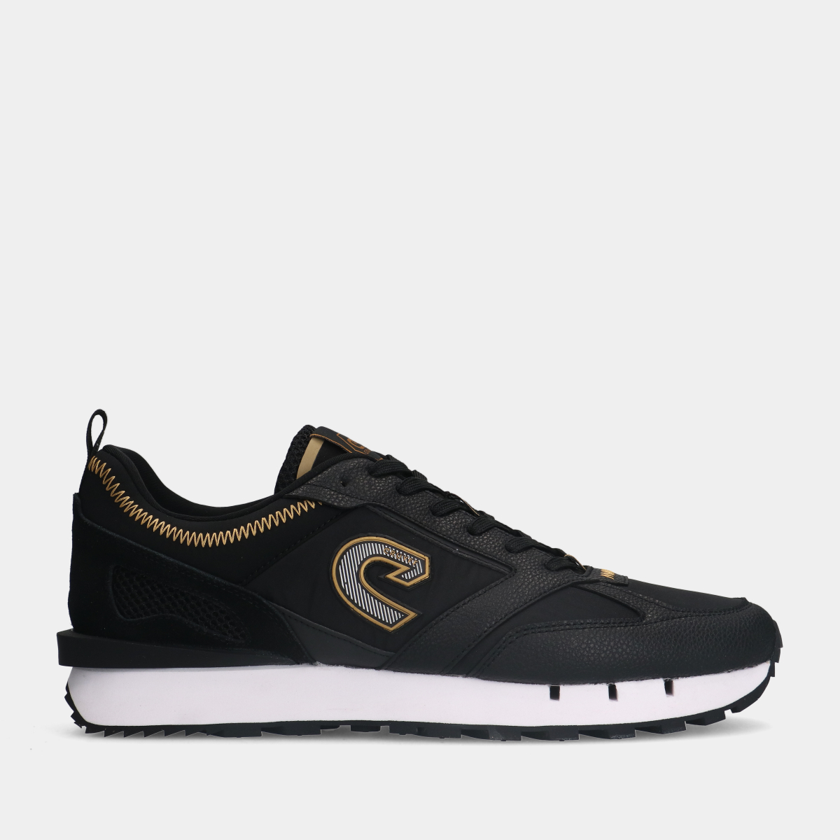 Cruyff altius black gold heren sneakers
