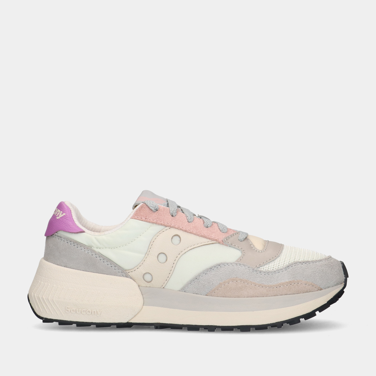 Saucony Jazz Nxt White Grey Rose dames sneakers
