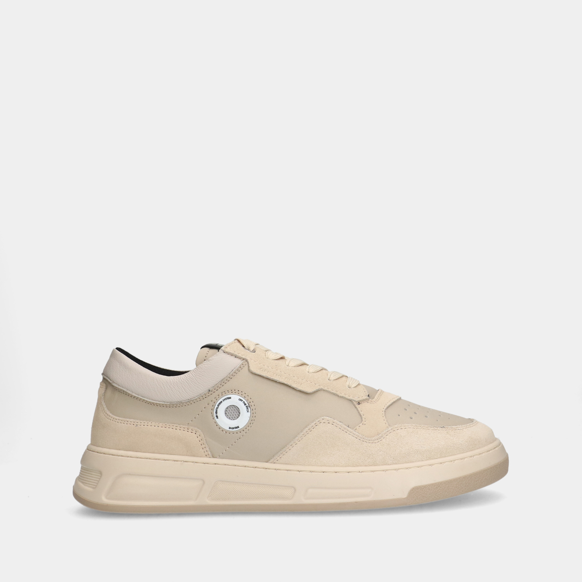 Off the Pitch Breathe Ivory/Opale heren sneakers