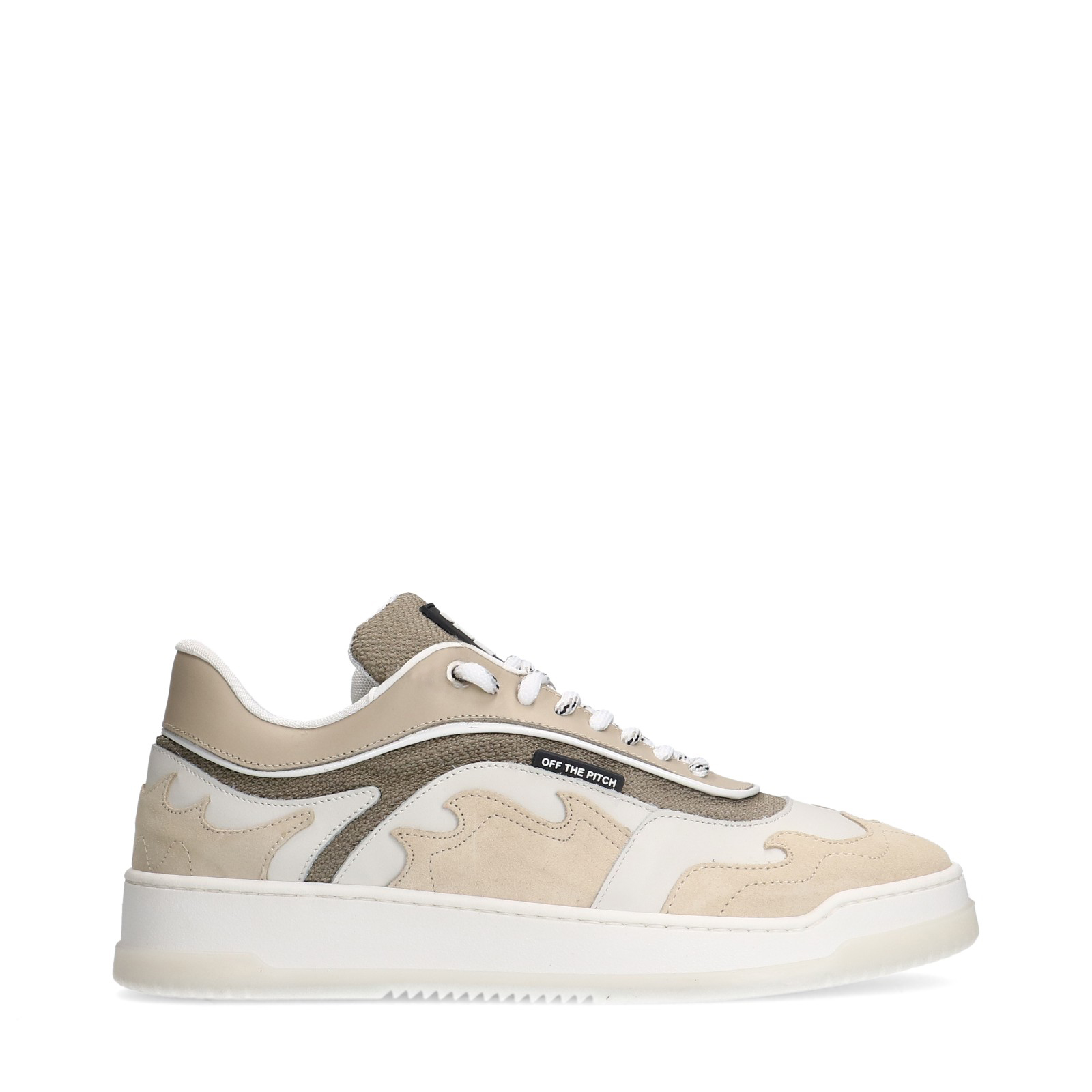 Off the Pitch Off he pitch peperonicino beige heren sneakers