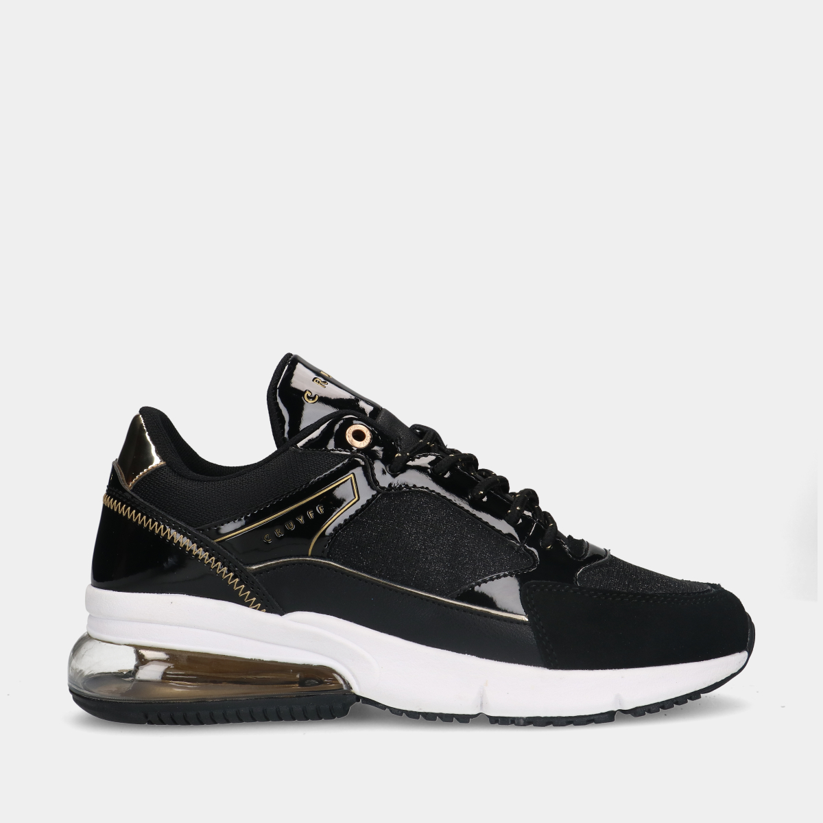 Cruyff Diamond Sneakers Laag - zwart - Maat 42