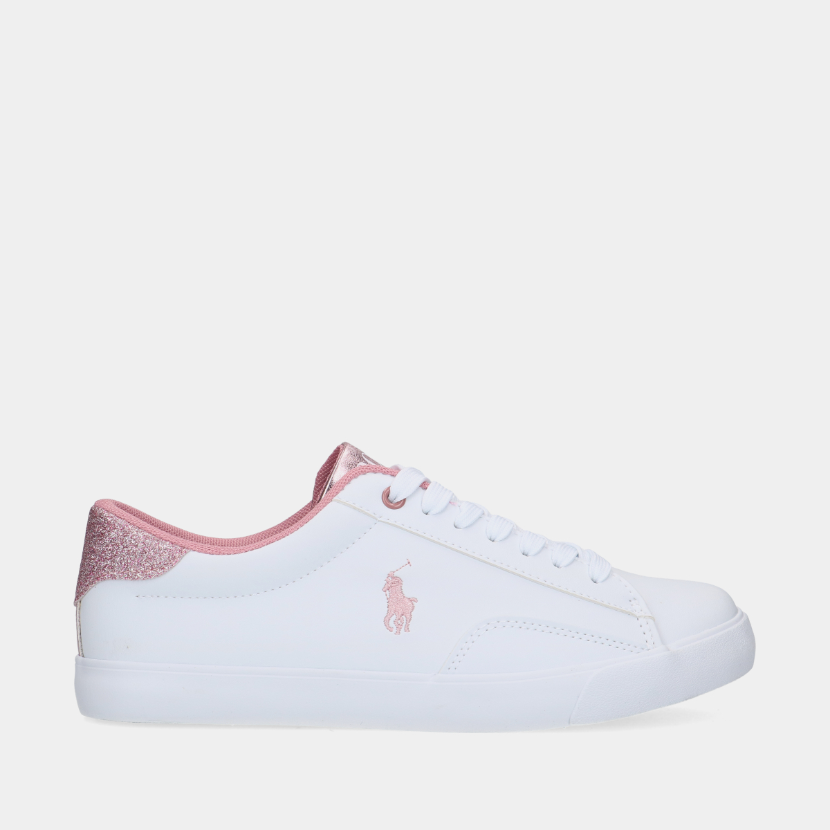 Polo Ralph Lauren Theron V White / Pink kinder sneakers
