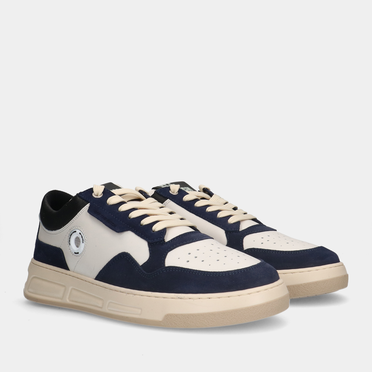 Off The Pitch Breathe 671 Navy/ Latte heren sneakers