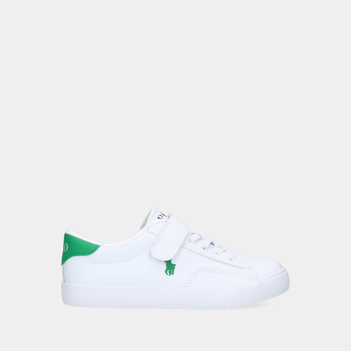 Polo Ralph Lauren Theron V PS White - Green kleuter sneakers