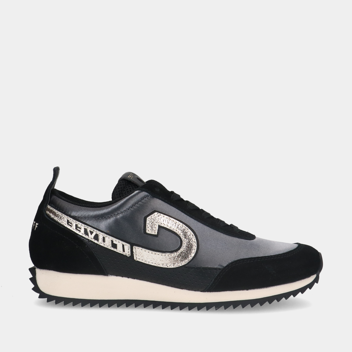 Cruyff Domenica Walk Black/Gold dames sneakers