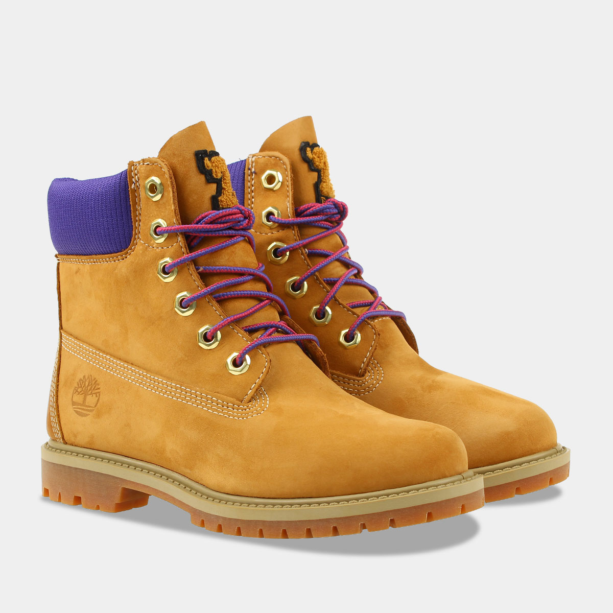 Timberland Inch Heritage Boot Cupsole Bruin/Paars | Dames | SNEAKERS